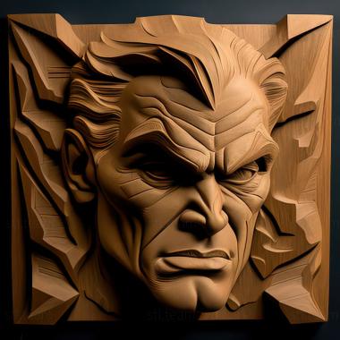 3D model Jack Kirby (STL)